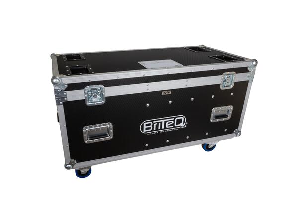 BRITEQ flightcase for 4 x AKKUPOLE 1200x600x520mm