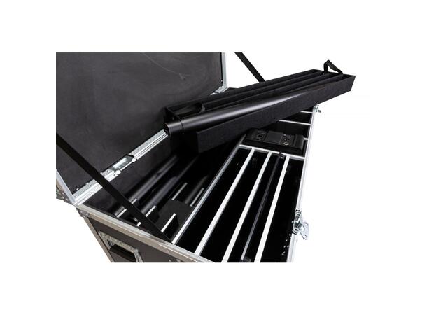 BRITEQ flightcase for 4 x AKKUPOLE 1200x600x520mm