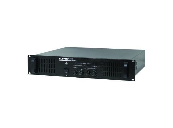 CLEVER ACOUSTICS SL4060 forsterker 4 x 60W, 70/100V, 4 - 16Ohm