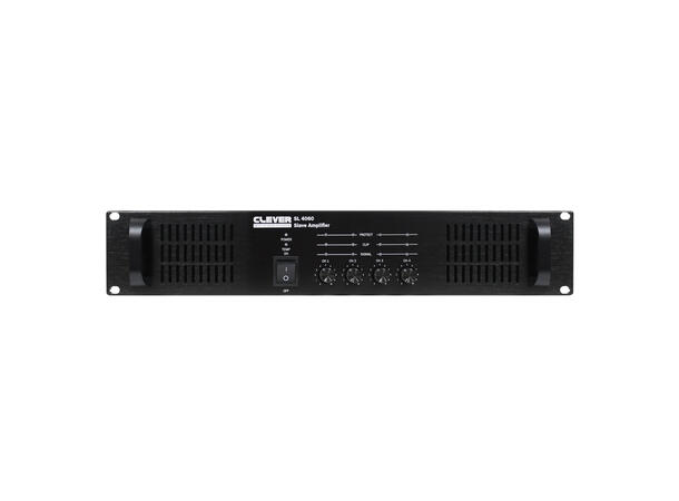 CLEVER ACOUSTICS SL4060 forsterker 4 x 60W, 70/100V, 4 - 16Ohm