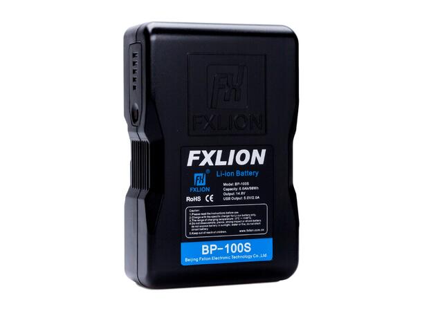 FXLION BP-100S High Power V-lock batteri 14.8V, 100Wh. D-tap, USB