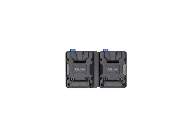 FXLION Nano V-lock hot swap plate For 2 stk. Nano V-lock batterier