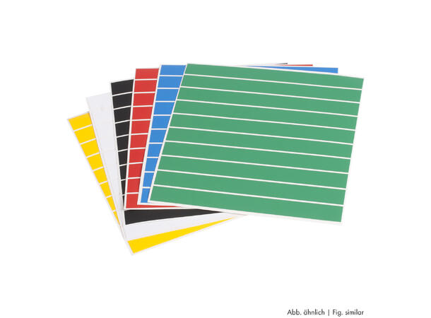 HICON HI-FC-BL Merketape for HI-FIBER4 Blå