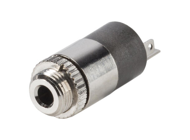 HICON HI-J25SEF 2.5mm MiniJack hun Stereo. For chassismontering. Loddetilk.
