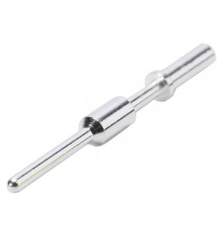 HICON HI-LKPIN-M12S LK pin, han. Str.12 Sølvplatert. For 1.5-2.5mm2 kabel