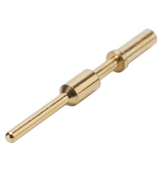 HICON HI-LKPIN-M16G LK pin, han. Str.16 Gullplatert. For 1-1.5mm2 kabel