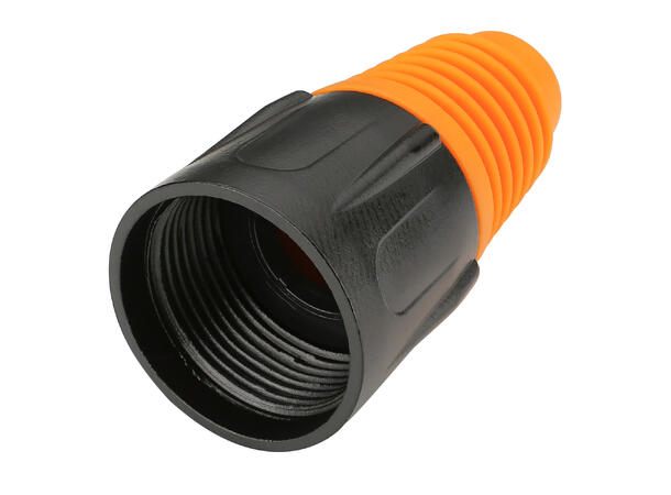 HICON HI-XCAP3 Metall bakstykke for XLR Orange hette. Passer HICON XLR plugger