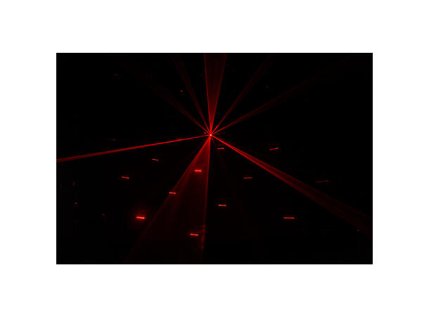 JB SYSTEMS Spyder-RGB Laser DMX, 120mW red, 50mW green, 300mW blue