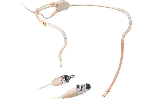 JTS CM-214T Hodebøylemikrofon Omni,Beige TA4F (JTS/Sennheiser)