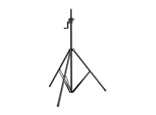 K&M 24615 Lys/Høyttalerstativ WLL 35kg. Vekt: 8.0kg, H 1755/3000mm.