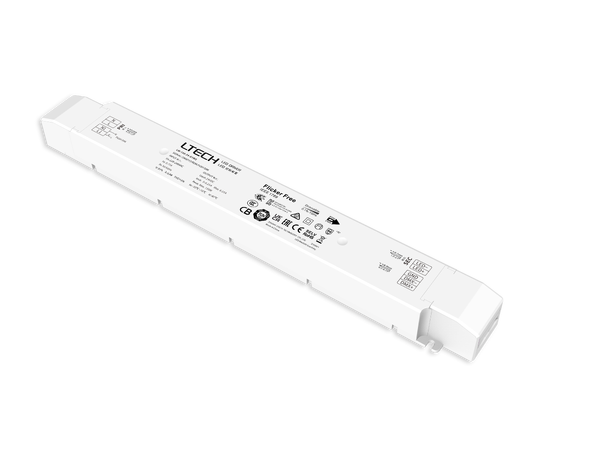 LTECH LED Driver 6.25A, DMX, Constant V 200 - 240VAC inn, 24V ut,0 - 150W