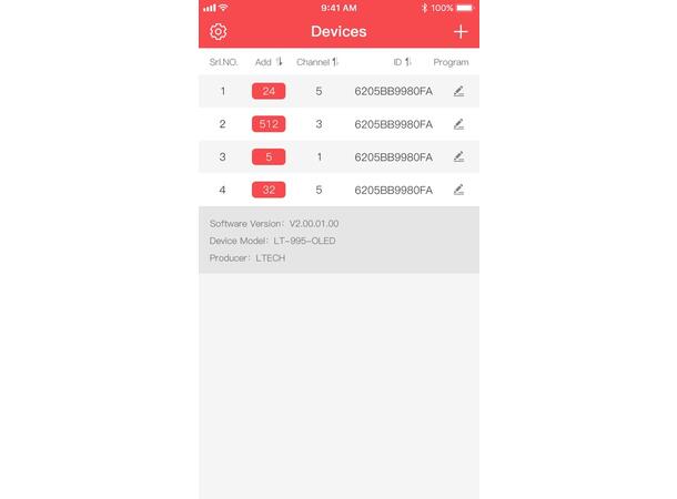 LTECH WiFi-RDM01 RDM Wifi kontroller DMX, RDM, iOS/Android