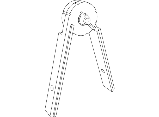 LUCENTI Adjustable vertical swivel