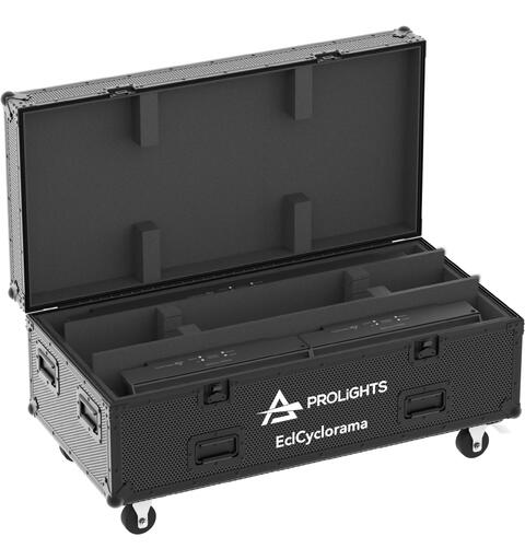 PROLIGHTS FCLECLCYC Flightcase For 4 x ECLCYC100 eller 8 x ECLCYC50