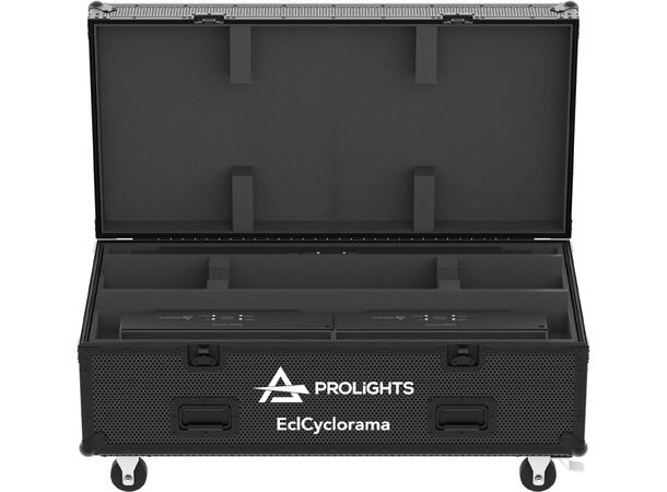 PROLIGHTS FCLECLCYC Flightcase For 4 x ECLCYC100 eller 8 x ECLCYC50