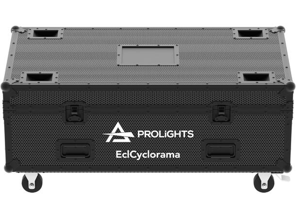 PROLIGHTS FCLECLCYC Flightcase For 4 x ECLCYC100 eller 8 x ECLCYC50