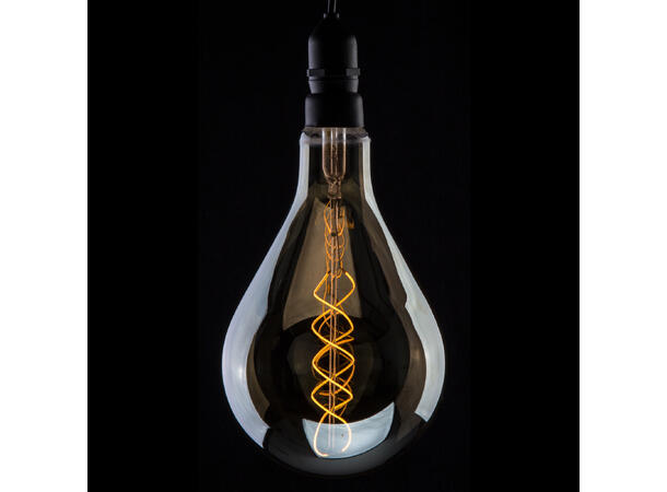 PROLITE LED filament pære E27, 4W Smoked 2200K. Dimbar