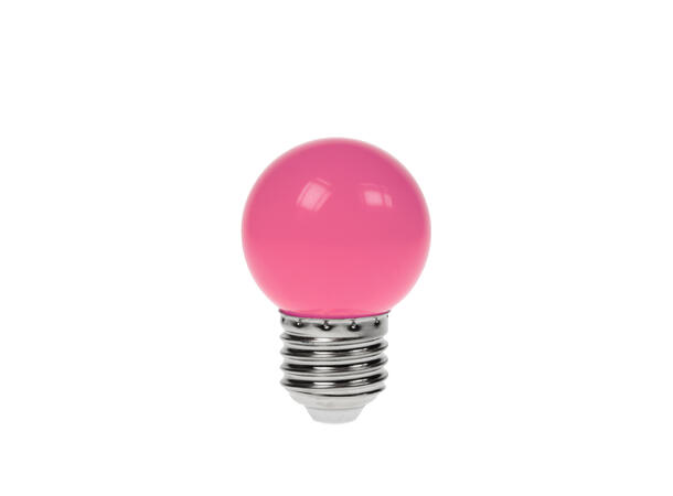 PROLITE LED filament pære, E27 1.5W, Golf, Ikke dimbar, Pink