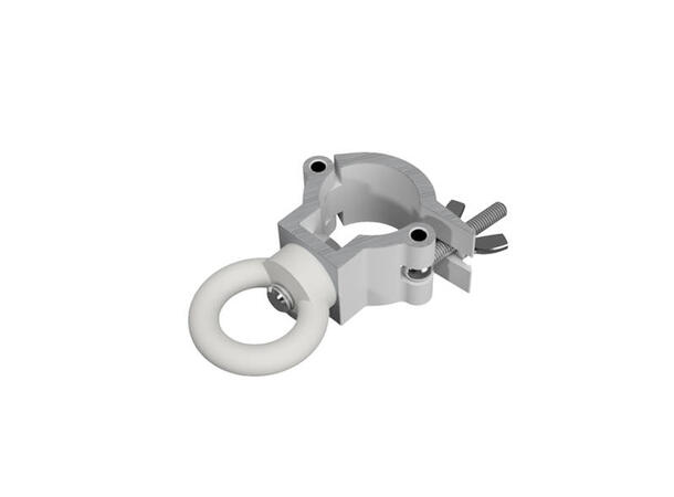 PROLYTE CLP-P437 Clamp m/øye Swl 160Kg (Sf8:1), Alu, For Ø32-35mm Rør