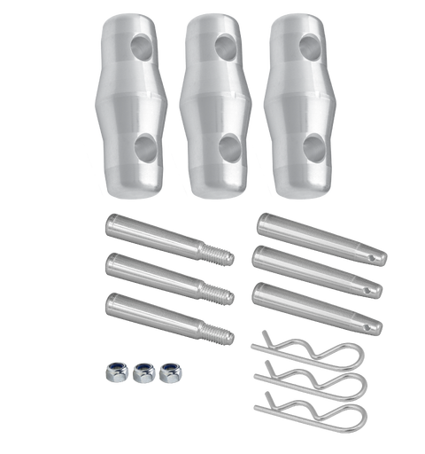 PROLYTE Koblingskit H40D Mutter/R-Klips Kon, Spigot, R-Klips og  Mutter