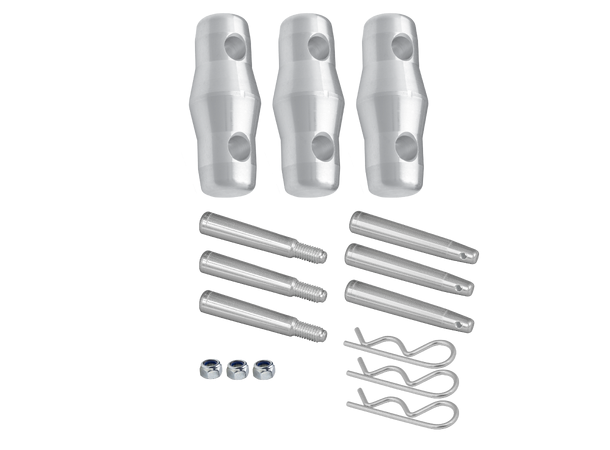 PROLYTE Koblingskit H40D Mutter/R-Klips Kon, Spigot, R-Klips og  Mutter