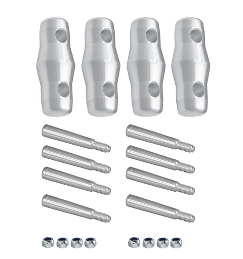 PROLYTE Koblingskit H40R Mutter/Mutter Kon, Spigot og  Mutter