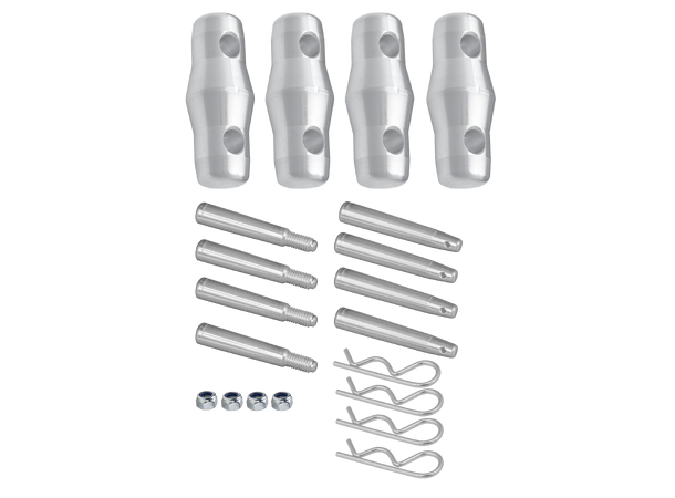 PROLYTE Koblingskit S36V Mutter/R-Klips Kon, Spigot, R-Klips og  Mutter