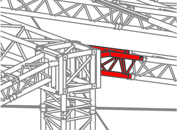 PROLYTE MPT-Tak Boxcorner att. MPR-001-R Gaveltruss, Alu, Høyre, For Mtp-Tak