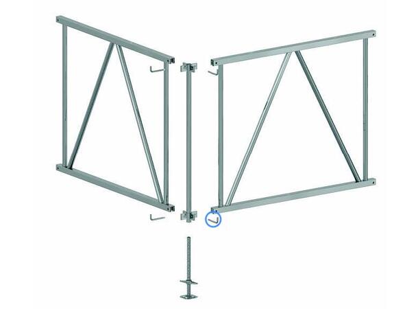 PROLYTE SM-F EasyFrame låsepinne L-Låsepinne