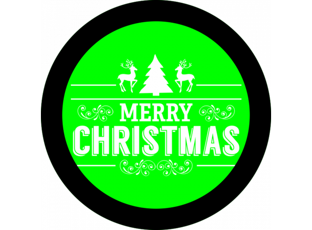 Prolights Gobo xmas Typo Greetings 15 F size,  1 Color