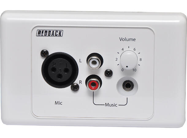 REDBACK A4931 Veggpanel, Volum/Kilde For bruk sammen med bla.a A4928 hub