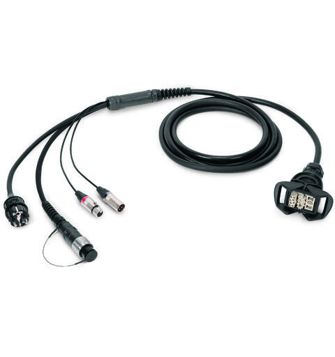 SOMMER OH1C-L01/01-0120 Fan-In 1.2m. Multipin til Fiber, XLR T/R, Strøm