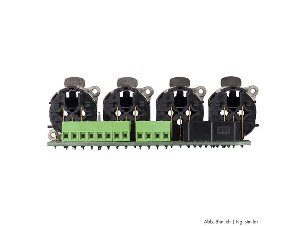 SOMMER SBC13-XB3FA Tilkoblingsmodul 4x XLR3f (B), skru- & multikontakt