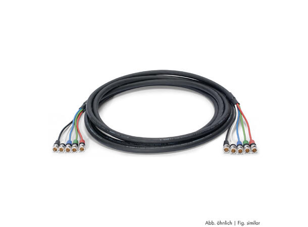 SOMMER TSGR-05-0500 HD-SDI 5m. 5 x HD-SDI, Neutrik Rear Twist