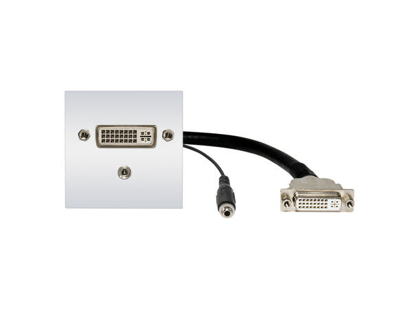 SOMMER W45W-3577 SYSWALL45 Modul Hvit. DVI/3.5mm MiniJack. Kabel ut