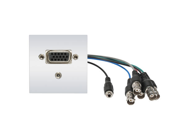 SOMMER W45W-3678 SYSWALL45 Modul Hvit. VGA/3.5mm Minijack. Kabel ut