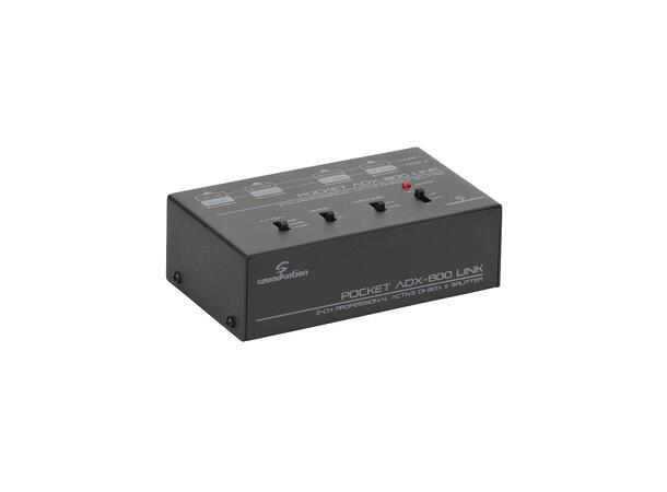 SOUNDSATION ADX-800 Link DI-boks Active, 2 ch, Power supply
