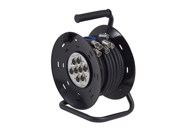 SOUNDSATION SCBD10-008-15 Multikabel 8 inn, 15m, Trommel