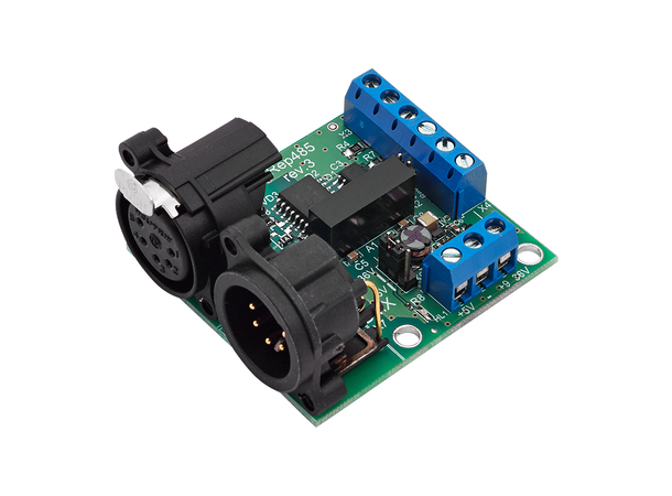 SUNDRAX ISOGate Board, OEM 2 x DMX I/O, 5pin, Terminals, DC