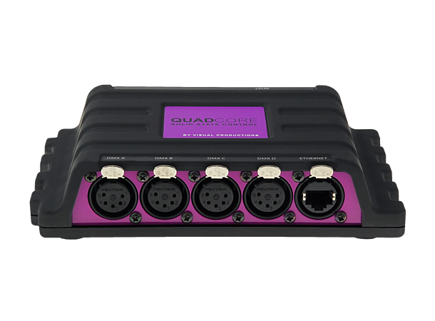VISUAL PRODUCTIONS QuadCore Multiprotokoll lysstyring, 4 univers