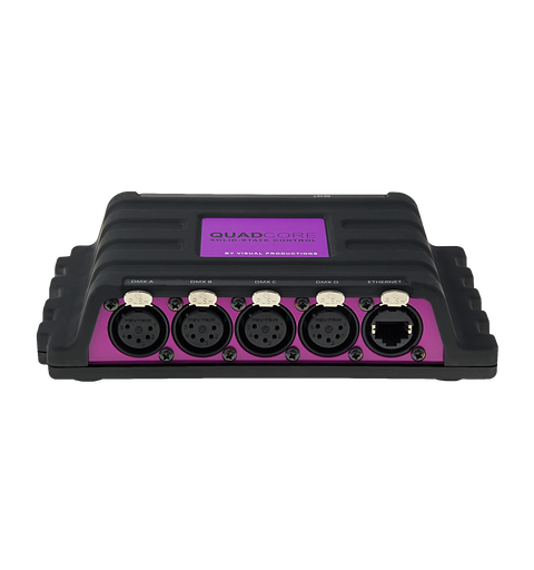 VISUAL PRODUCTIONS QuadCore Multiprotokoll lysstyring, 4 univers