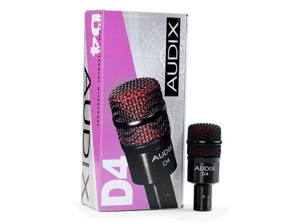 Audix D4 Dynamisk instrumentmikrofon