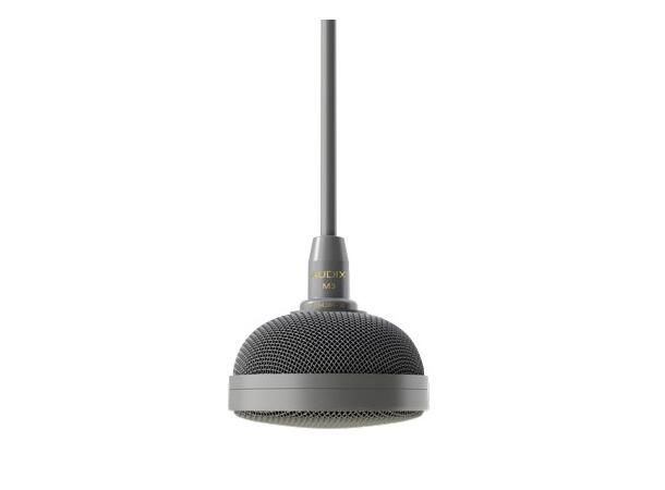 Audix M3GSERVO Hanging Tri-Element Mic for use with servoreeler, Grey