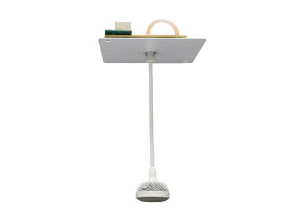 Audix M3WHM Hanging Tri-Element Mic HD Mnt White