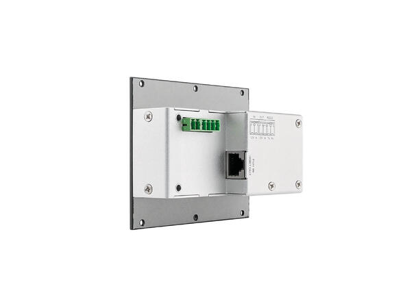 CARDINAL DVM-194-HDBT-T Frontpanel HDMI/VGA/minijack - HDBaseT, antrasitt