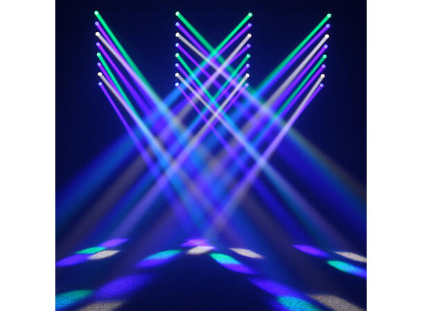 EQUINOX Swing batten Multieffect 8 x 10W RGBW CREE LED.