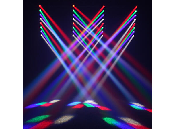 EQUINOX Swing batten Multieffect 8 x 10W RGBW CREE LED.