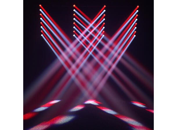 EQUINOX Swing batten Multieffect 8 x 10W RGBW CREE LED.