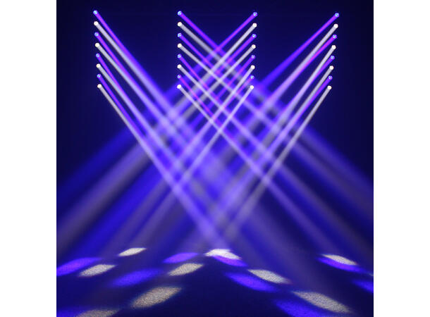 EQUINOX Swing batten Multieffect 8 x 10W RGBW CREE LED.