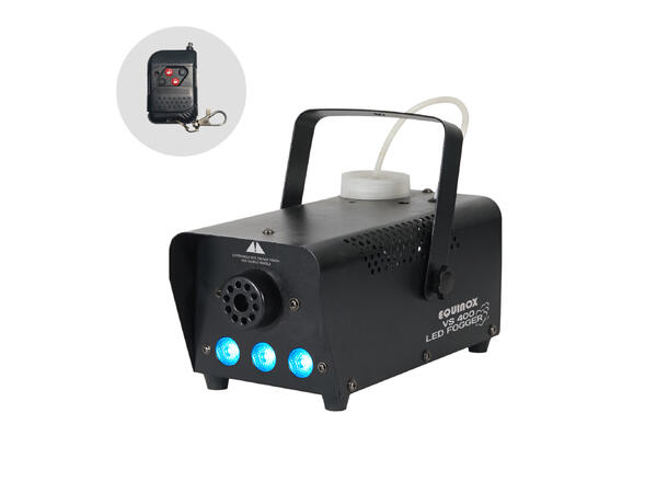EQUINOX VS400 LED Fogger Røykmaskin 400W, 3 x RGB LED